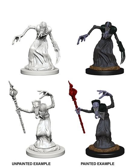 Dungeons & Dragons Nolzur`s Marvelous Unpainted Miniatures: W1 Mindflayers