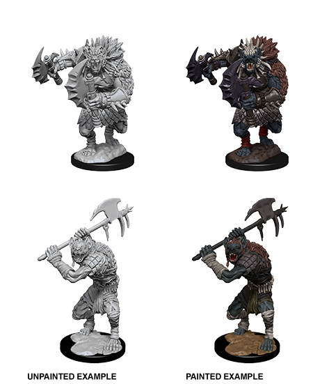 Dungeons & Dragons Nolzur`s Marvelous Unpainted Miniatures: W01 Gnolls