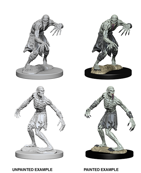 D&D: NOLZUR'S MARVELOUS UNPAINTED MINIATURES -W1-GHOULS