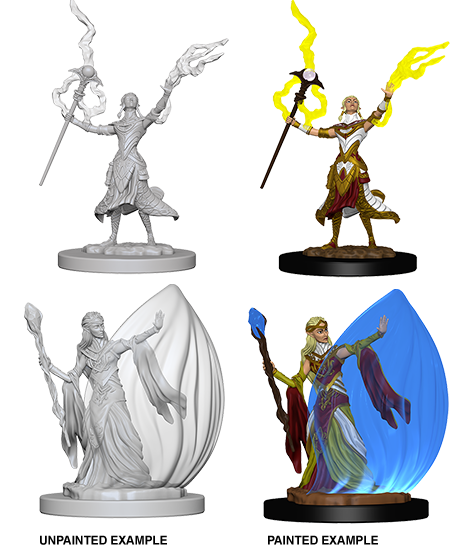 Dungeons & Dragons Nolzur`s Marvelous Unpainted Miniatures: W3 Elf Female Wizard