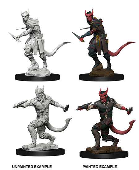 D&D Nolzur's Marvelous Unpainted Miniatures: W5-MALE TIEFLING ROGUE