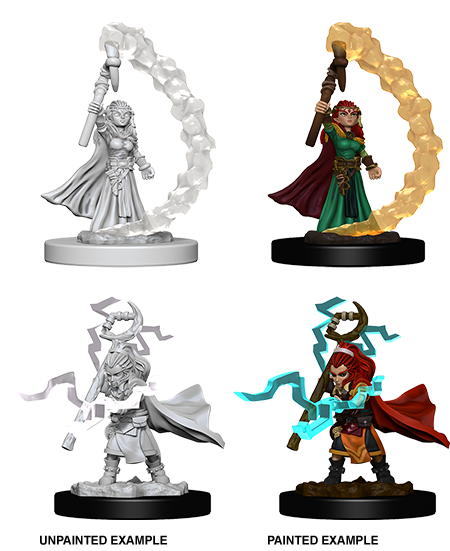 PATHFINDER: DEEP CUTS UNPAINTED MINIATURES W5 FEMALE GNOME SORCERER