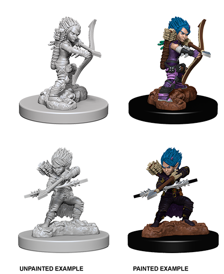 PATHFINDER: DEEP CUTS UNPAINTED MINIATURES W6 FEMALE GNOME ROGUE