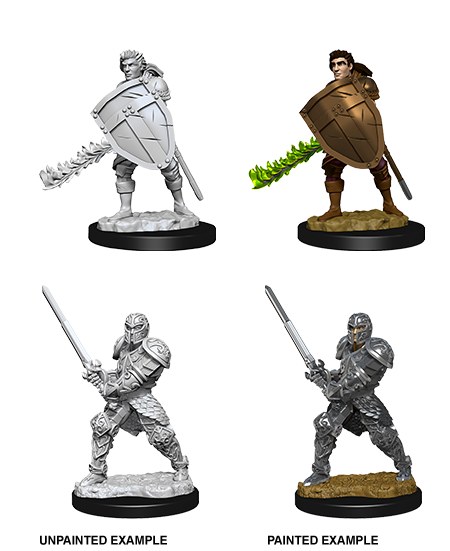 Dungeons & Dragons Nolzur`s Marvelous Unpainted Miniatures: W8 Male Human Fighter
