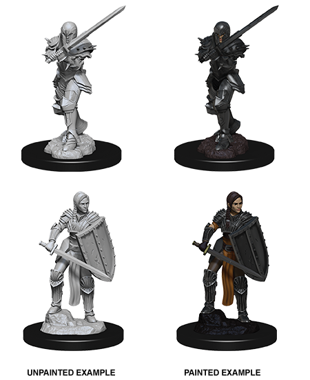 Dungeons & Dragons Nolzur`s Marvelous Unpainted Miniatures: W9 Female Human Fighter