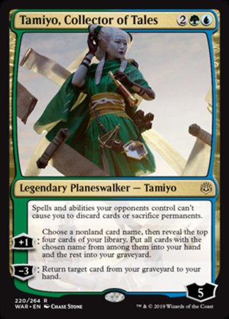 Tamiyo, Collector of Tales [War of the Spark]