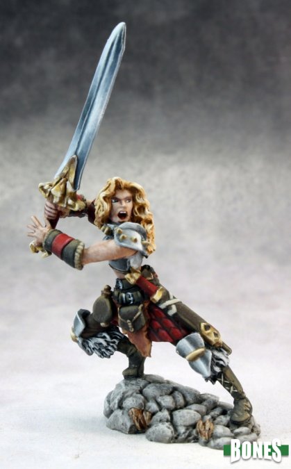 Deenah, Female Barbarian