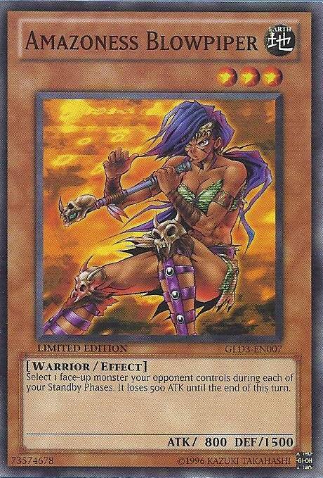 Amazoness Blowpiper [GLD3-EN007] Common — Darkhold Games