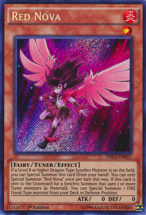 Red Nova [DRL3-EN017] Secret Rare