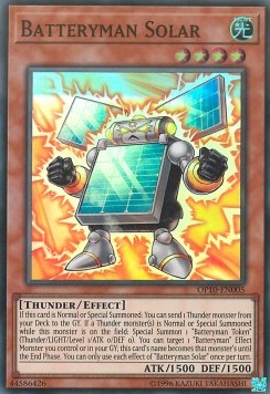 Batteryman Solar [OP10-EN005] Super Rare