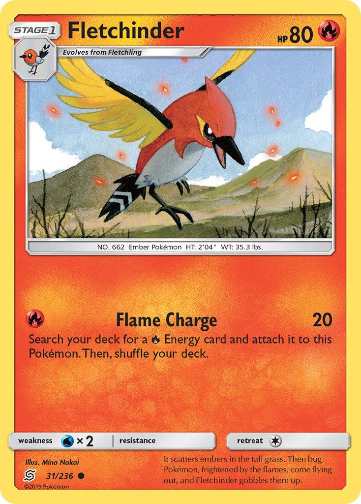 Fletchinder (31/236) [SM - Unified Minds]