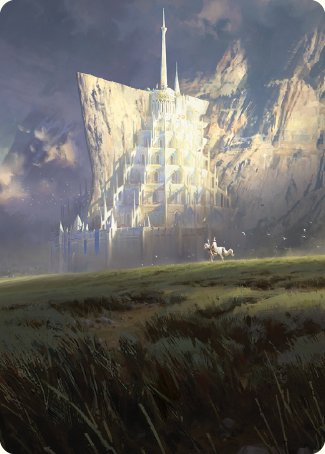 Minas Tirith Art Card [The Lord of the Rings: Tales of Middle-earth Art Series]