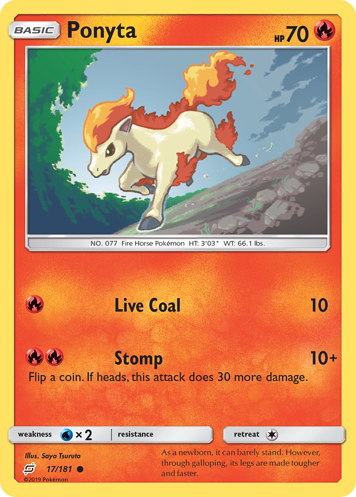 Ponyta (17/181) [SM - Team Up]