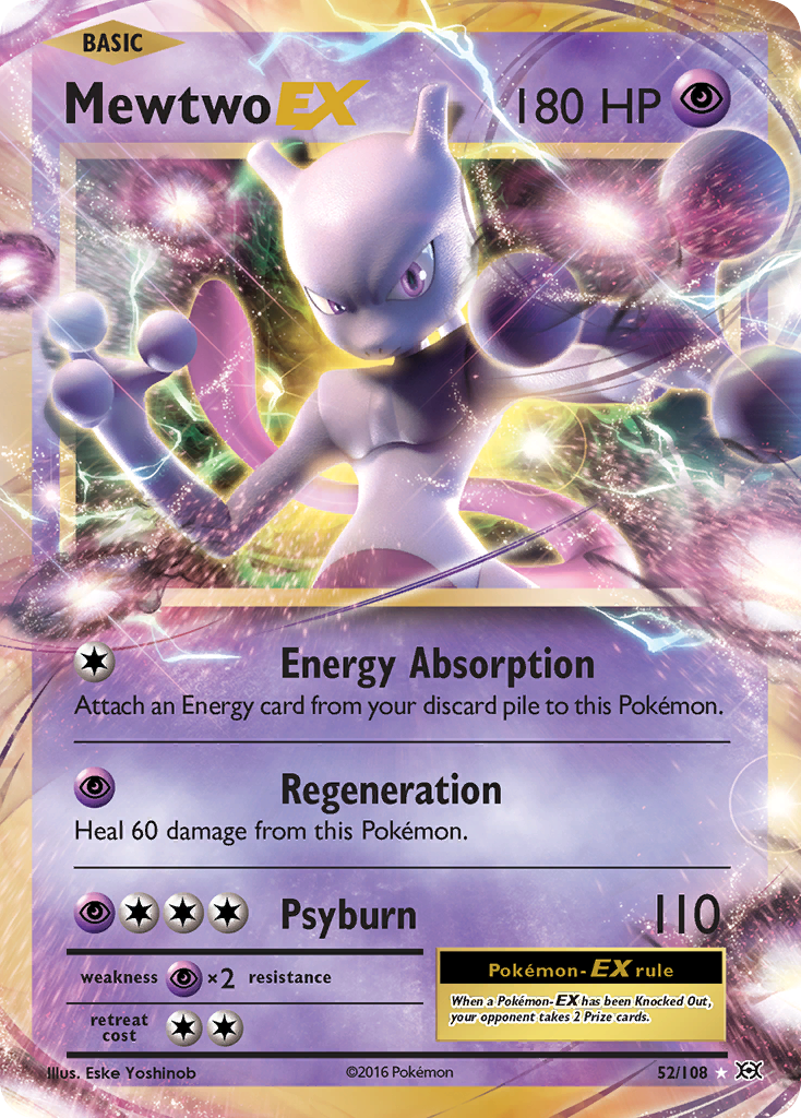 Mewtwo EX (52/108) [XY - Evolutions]