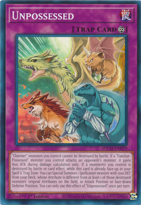 Unpossessed (SDCH-EN029) [Structure Deck: Spirit Charmers]