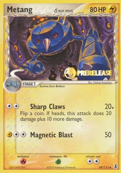 Metang (Delta Species) - 49/113 (Prerelease) (49/113) [Nintendo Promos]
