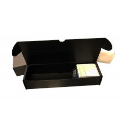 800ct Card Plastic Storage Box - Black