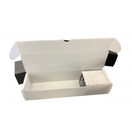 800ct Card Plastic Storage Box - White