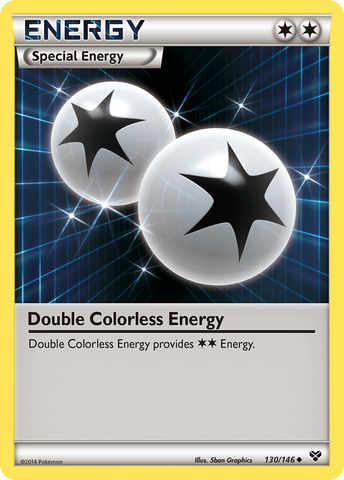 Double Colorless Energy (130/146) [XY: Base Set]