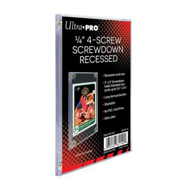Ultra Pro: Card Holder - 1/4 4 Screw Recessed