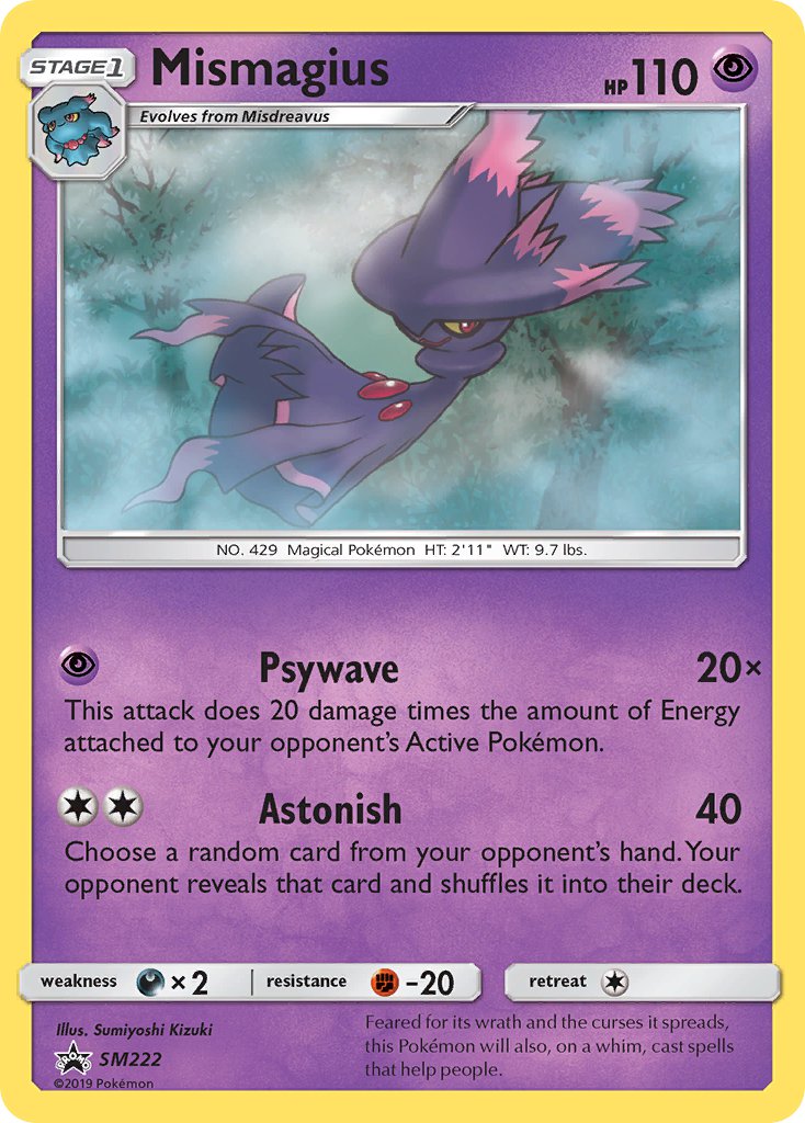 Mismagius - SM222 (SM222) [SM Promos]