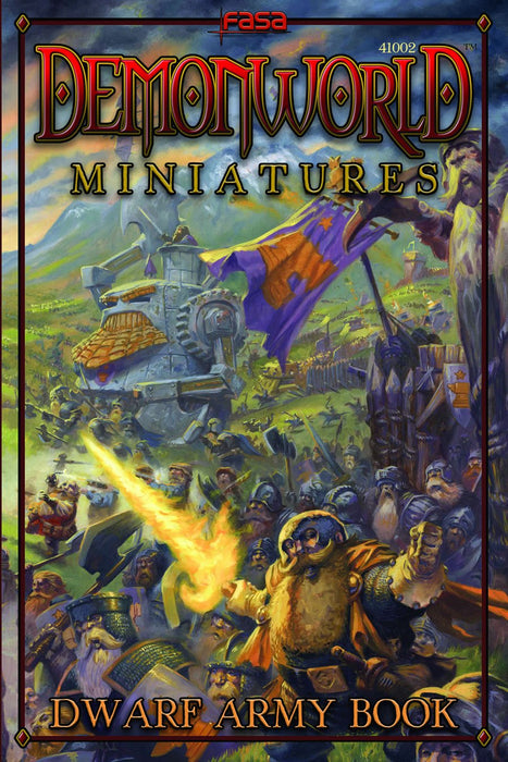 Demonworld Miniatures: Dwarf Army Book