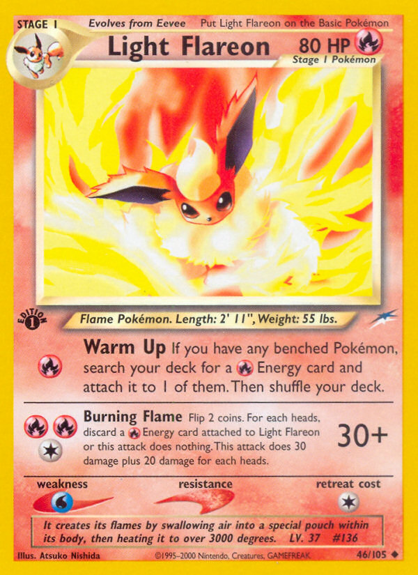 Light Flareon (046/105) [Neo Destiny]