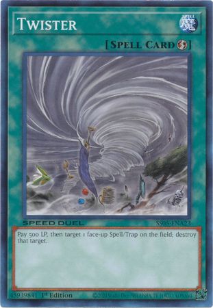Twister (SS05-ENA23) [Speed Duel Decks: Twisted Nightmares]