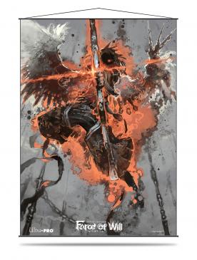 Force of Will: Wall Scroll - Dark Arla, the Shadow Wing