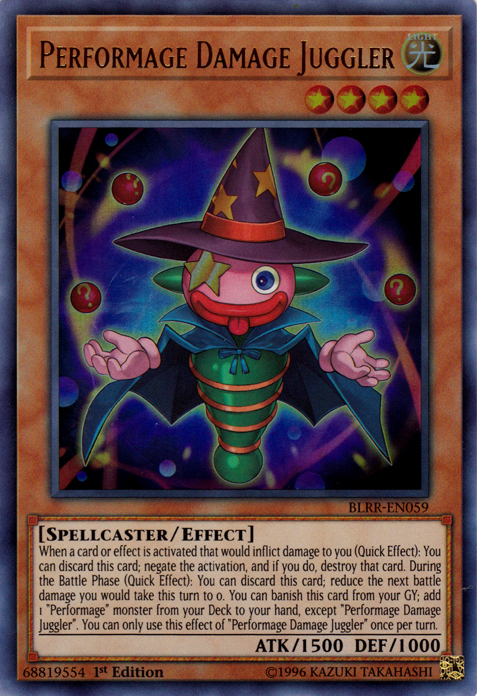 Performage Damage Juggler (BLRR-EN059) [Battles of Legend: Relentless Revenge]