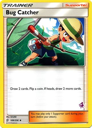 Bug Catcher - 189/236 (Mewtwo Stamped) (189/236) [Battle Academy]
