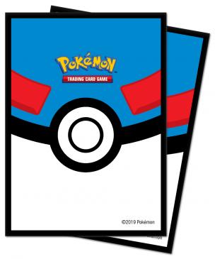 ULTRA PRO: POKEMON DECK PROTECTOR - GREAT BALL 65CT