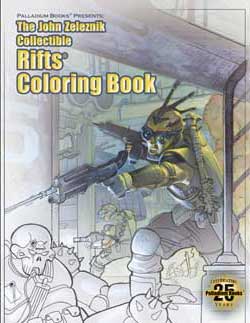 John Zeleznik Rifts Coloring Book