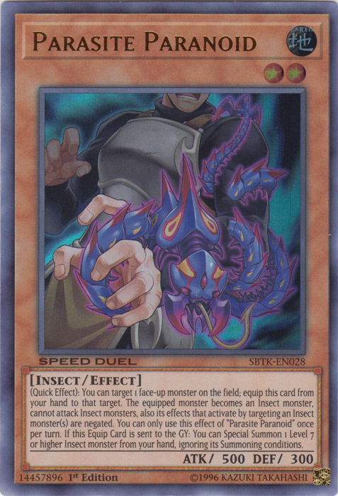 Parasite Paranoid (SBTK-EN028) [Speed Duel: Trials of the Kingdom]