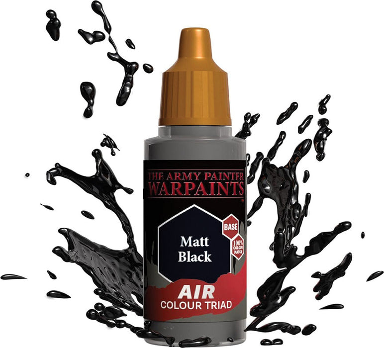 Warpaints Air: Matt Black 18ml