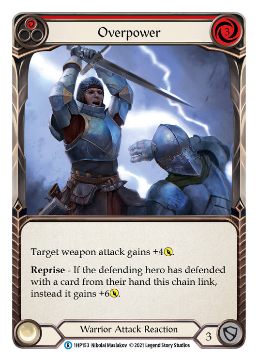 Overpower (Red) [1HP153] (History Pack 1)