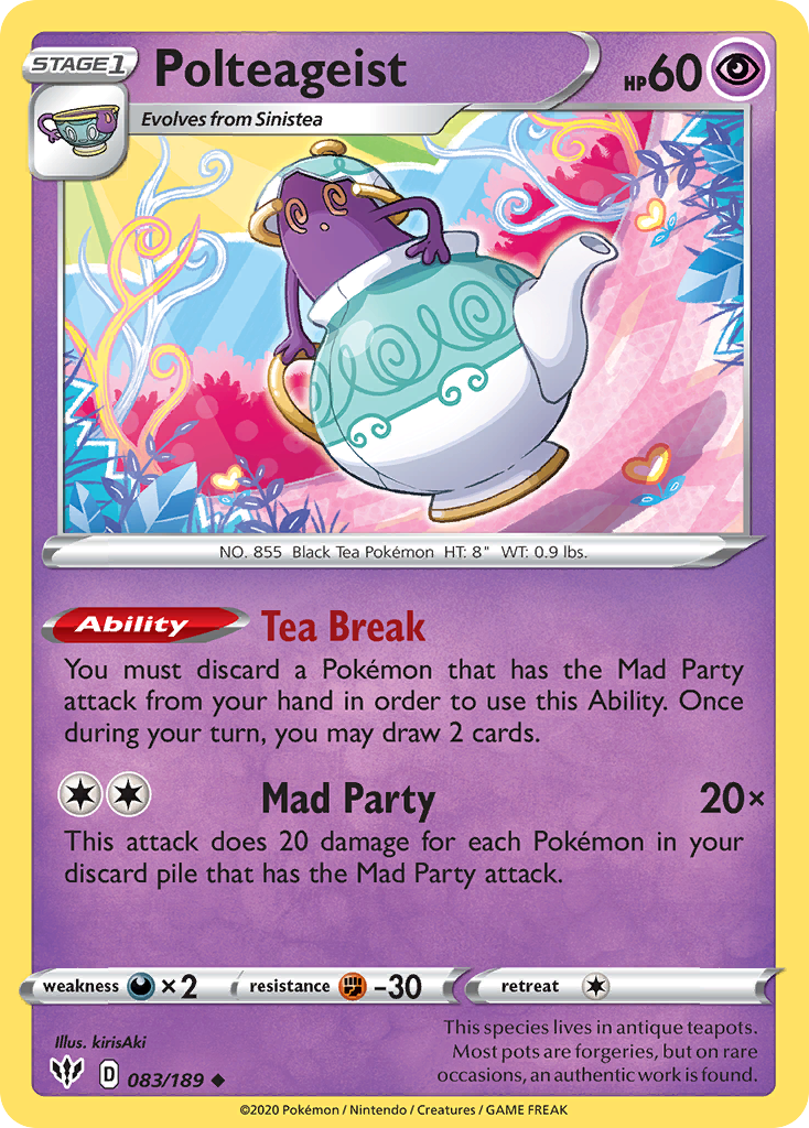 Polteageist (083/189) [SWSH03: Darkness Ablaze]