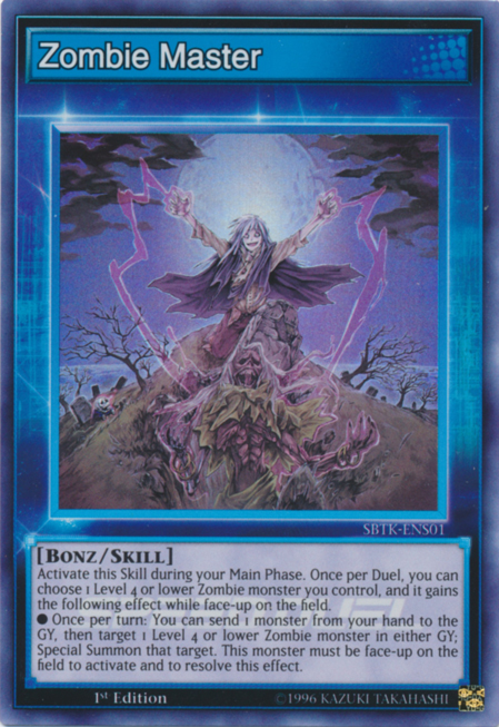 Zombie Master (Skill Card) (SBTK-ENS01) [Speed Duel: Trials of the Kingdom]