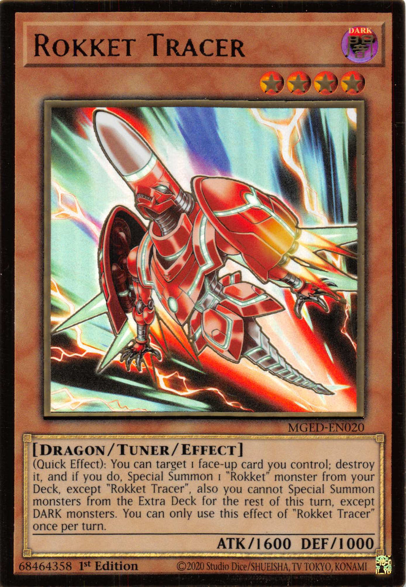 Rokket Tracer (MGED-EN020) [Maximum Gold: El Dorado]