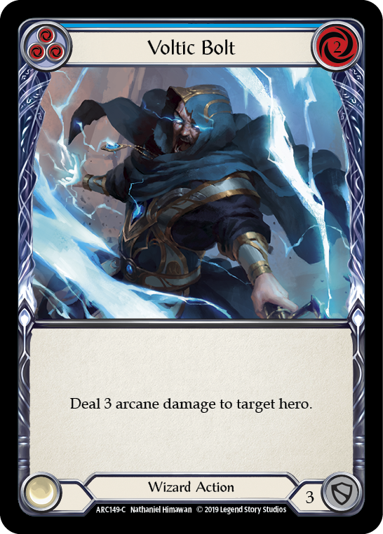 Voltic Bolt (Blue) (ARC149) [Arcane Rising]
