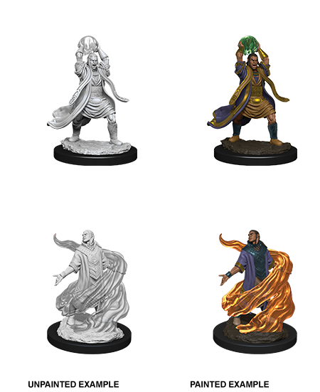 Dungeons & Dragons Nolzur`s Marvelous Unpainted Miniatures: W11 Male Elf Sorcerer