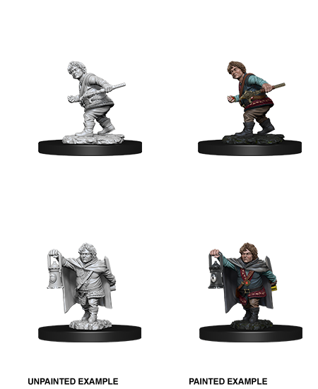 Dungeons & Dragons Nolzur`s Marvelous Unpainted Miniatures: W11 Male Halfling Rogue