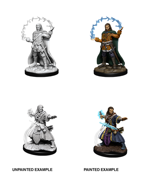 Dungeons & Dragons Nolzur`s Marvelous Unpainted Miniatures: W11 Male Human Wizard