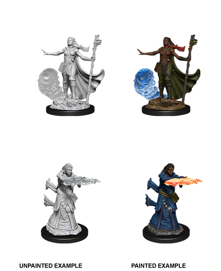 Dungeons & Dragons Nolzur`s Marvelous Unpainted Miniatures: W11 Female Human Wizard