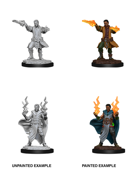 Dungeons & Dragons Nolzur`s Marvelous Unpainted Miniatures: W12 Male Human Sorcerer