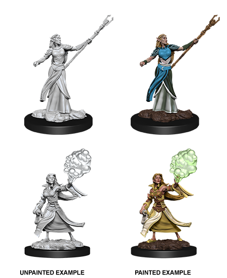 Dungeons & Dragons Nolzur`s Marvelous Unpainted Miniatures: W12 Female Elf Sorcerer