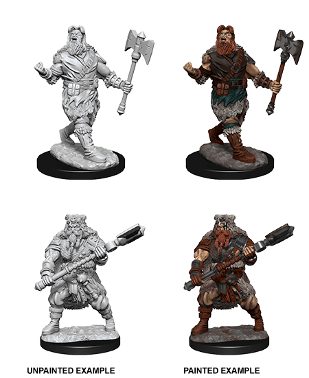 D&D Nolzur's Marvelous Unpainted Miniatures: W14 Male Human Barbarian
