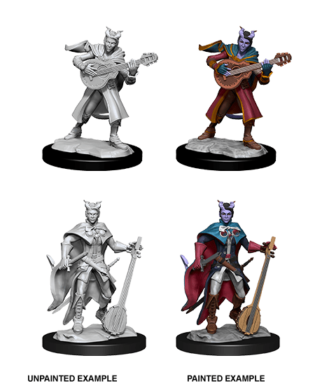 D&D Nolzur's Marvelous Unpainted Miniatures: W14 Female Tiefling Bard