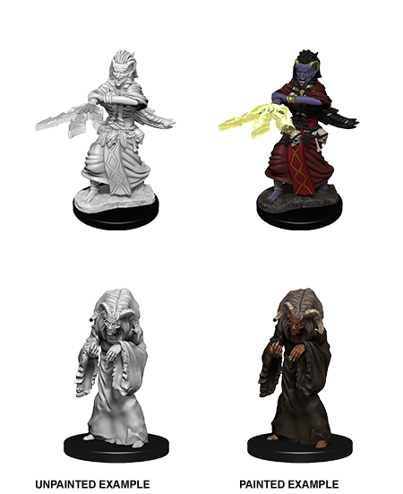 D&D Nolzur's Marvelous Unpainted Miniatures: W14 Night Hag and Dusk Hag
