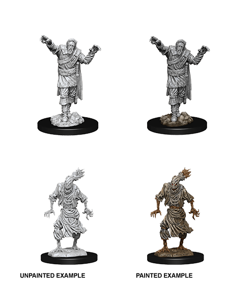 D&D Nolzur's Marvelous Unpainted Miniatures: W14 Scarecrow and Stone Cursed
